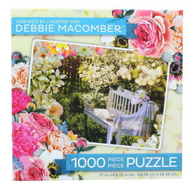 The Canadian Group TGC-44811GAR-C Debbie Macomber 1000 Piece Jigsaw Puzzle, Garden Retreat
