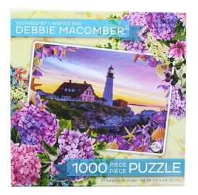 The Canadian Group TGC-44811LIG-C Debbie Macomber 1000 Piece Jigsaw Puzzle, Lighthouse