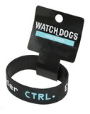ThinkGeek THG-379-C Watch Dogs Everything Is Under CTRL Silicone Wristband
