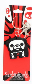 Toynami, Inc. Skelanimals PVC Character Keychain: Max the Bulldog