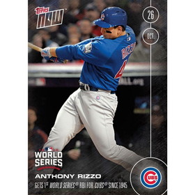 Topps TPS-02356-C MLB Chicago Cubs Anthony Rizzo #633 2016 Topps NOW Trading Card