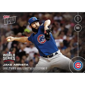 Topps TPS-02378-C MLB Chicago Cubs Jake Arrieta #654 2016 Topps NOW Trading Card