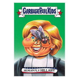 GPK: Disg-Race To The White House: Human Fly Hillary, Card 21