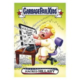 Topps TPS-16GPKRACE-0026-C GPK: Disg-Race To The White House: Hacked Hillary #26
