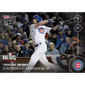 Topps TPS-16TN-0556-C MLB Chicago Cubs Travis Wood #556 2016 Topps NOW Trading Card