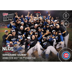 MLB Chicago Cubs Advance To The NLCS #572B Topps NOW Trading Card