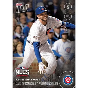 Topps TPS-16TN-0613A-C MLB Chicago Cubs Kris Bryant #613A Topps NOW Trading Card