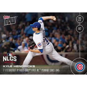 Topps TPS-16TN-0614-C MLB Chicago Cubs Kyle Hendricks #614 2016 Topps NOW Trading Card