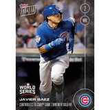 Topps TPS-16TN-0657A-C MLB Chicago Cubs Javier Baez #657 2016 Topps NOW Trading Card