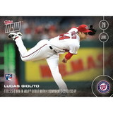 Washington Nationals, Lucas Giolito (RC) MLB 2016 Topps NOW Card 188
