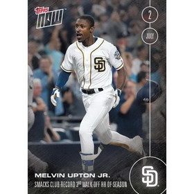 Topps MLB San Diego Padres Melvin Upton Jr. #205 2016 Topps NOW Trading Card
