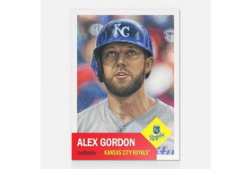 Topps Kansas City Royals MLB Alex Gordon Topps Living Set Card #11