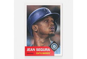 Topps Seattle Mariners MLB Jean Segura Topps Living Set Card #12