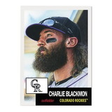 Topps Colorado Rockies #31 Charlie Blackmon MLB Topps Living Set Card