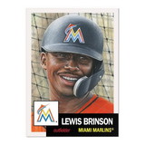 Topps Miami Marlins #33 Lewis Brinson MLB Topps Living Set Card