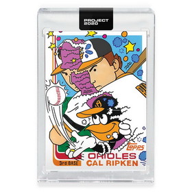 Topps TPS-20TP20-0220-C Topps PROJECT 2020 Card 220 - 1982 Cal Ripken Jr. by Ermsy