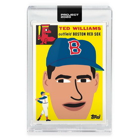 Topps TPS-20TP20-0221-C Topps PROJECT 2020 Card 221 - 1954 Ted Williams by Keith Shore