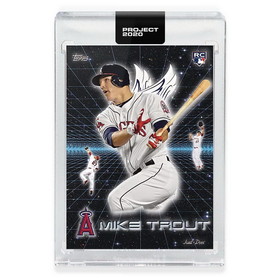 Topps TPS-20TP20-0247-C Topps PROJECT 2020 Card 247 - 2011 Mike Trout by Don C