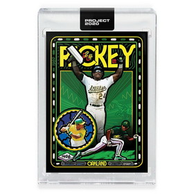 Topps TPS-20TP20-0248-C Topps PROJECT 2020 Card 248 - 1980 Rickey Henderson by Efdot