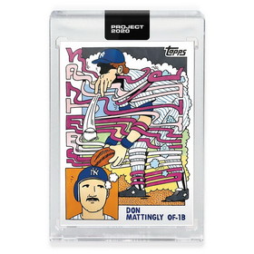 Topps TPS-20TP20-0269-C Topps PROJECT 2020 Card 269 - 1984 Don Mattingly by Ermsy
