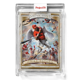 Topps TPS-21TP70-0502-C Topps Project70 Card 502 | Mike Trout 2006 by Shoe Surgeon