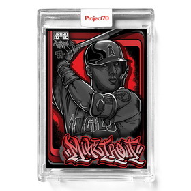Topps TPS-21TP70-0795-C Topps Project70 Card 795 | Mike Trout by Toy Tokyo