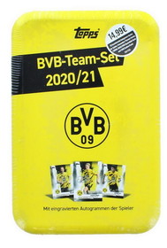 Topps TPS-7046252-C Topps Borussia Dortmund BVB 2020/21 Mega Tin Team Set