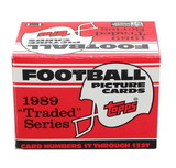 Topps TPS-89FOOT132-C Nfl 1989 Topps Football Traded Series - Set Of 132 Cards