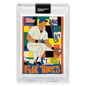 Topps TPS-ARTBB-0096-C Topps Project 2020 Card 96 - 1990 Frank Thomas By Fucci