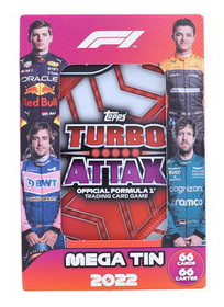 Topps TPS-FG004866HOF-C 2022 Topps Formula 1 Racing Turbo Attax Mega Tin | Hall of Fame