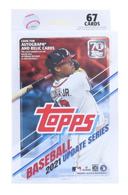 Topps TPS-FGC004420PK-C MLB 2021 Topps Baseball Update Series Hanger Pack | 67 Cards