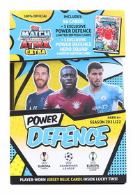 Topps TPS-FGC004857TN_PD-C 2021/2022 Topps UEFA Champions League Match Attax Extra Mega Tin | Power Defence