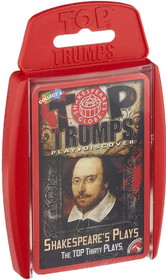 Top Trumps TPT-020343-C Shakespeare's Plays Top Trumps Card Game