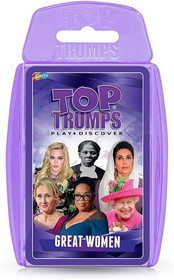 Top Trumps TPT-TU00032-EN2-6-C Great Women Top Trumps Card Game