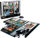 Top Trumps TPT-WM01314-ML1-6-C James Bond 007 All Six Bonds 1000 Piece Jigsaw Puzzle