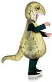 Underwraps T Rex Green Printed Children's Costume