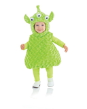 Underwraps Belly Babies 3-Eyed Green Alien Costume