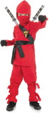 Underwraps Ninja, Red Child Costume