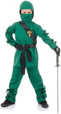 Underwraps Ninja, Green Child Costume