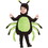 Underwraps UDW-25971-C:AN02 Belly Babies Black & Green Spider Costume Child Toddler 4T-6T