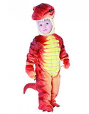 Underwraps T-Rex Dinosaur Child Costume Rust Color