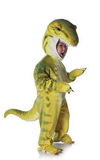 Underwraps Green T-Rex Plush Costume Child Baby XL 4-6T