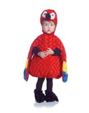 Underwraps Belly Babies Red Parrot Costume Child Toddler