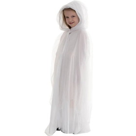 Underwraps UDW-26151-C Ghost Child Costume Cape, White