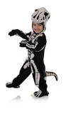 Underwraps Dinosaur T-Rex Skeleton Child Costume, X-Large