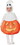 Underwraps UDW-27650L-C Pumpkin Ghost Plush Belly Babies Toddler Costume | Large (2-4T)