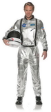 Underwraps Astronaut Silver Adult Costume