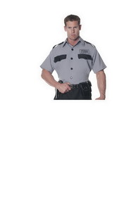 Underwraps Prison Guard Shirt Costume Adult One Size Fits Most