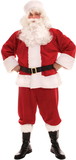 Underwraps Plush Santa Adult Costume