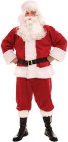 Underwraps Plush Santa Adult Costume